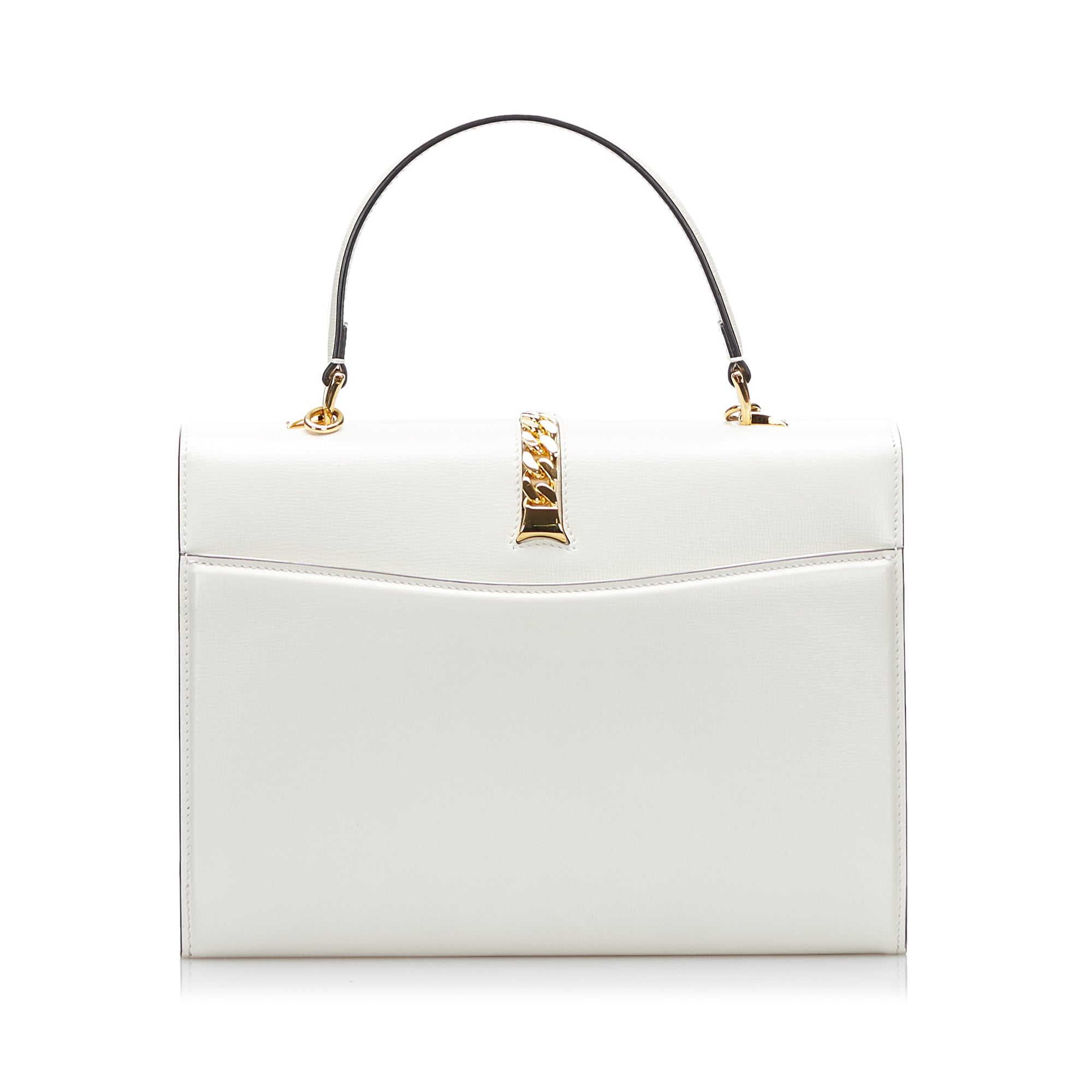 Gucci Sylvie 1969 Handbag White