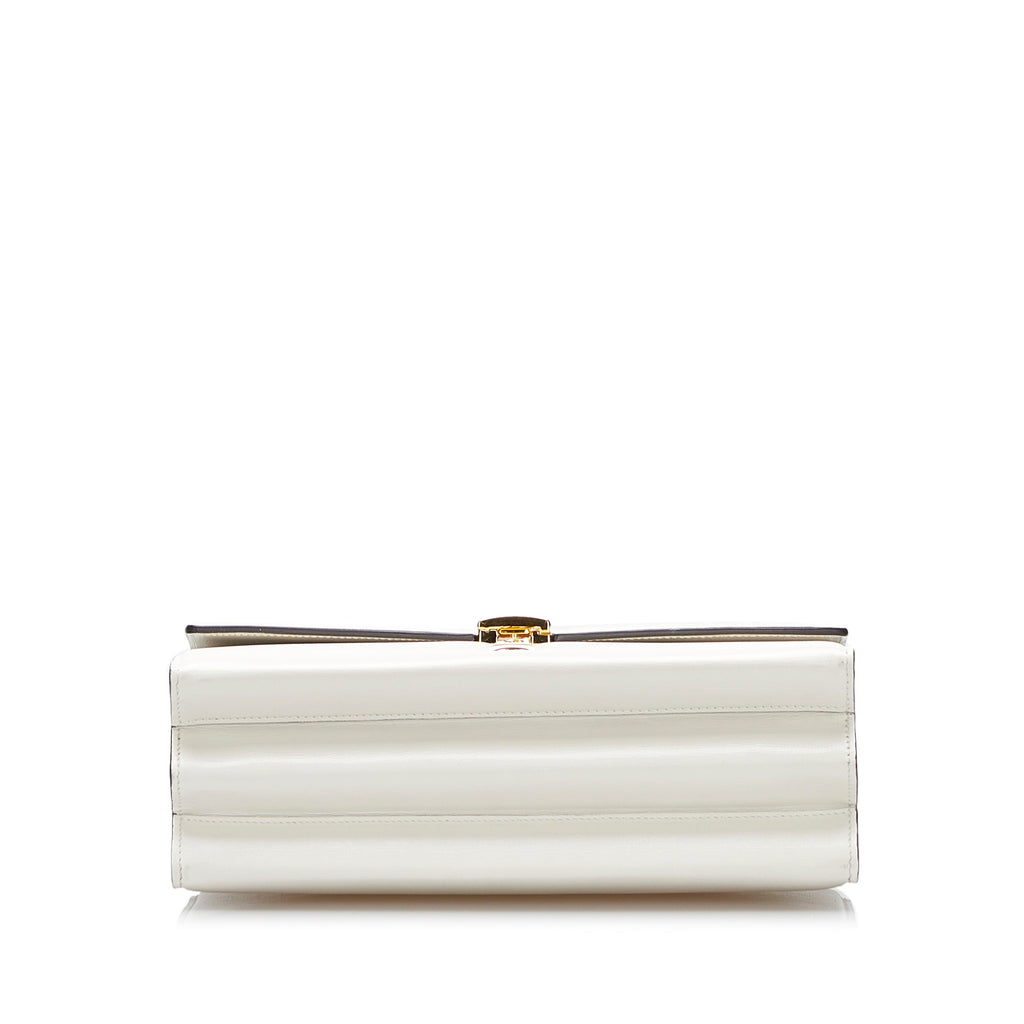 Gucci Sylvie 1969 Handbag White