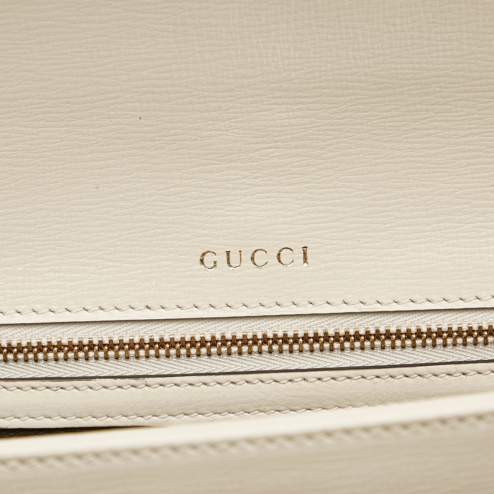 Gucci Sylvie 1969 Handbag White