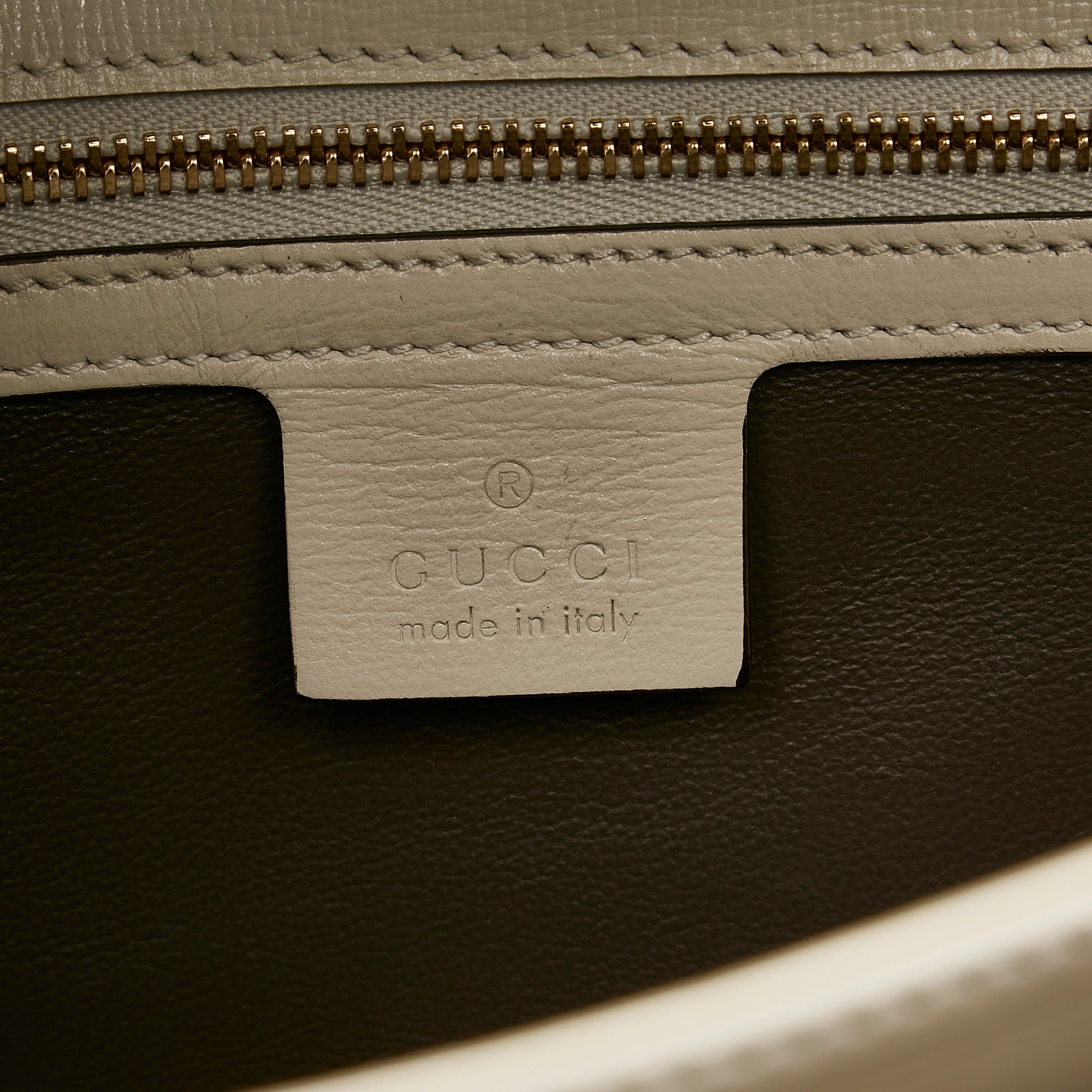 Gucci Sylvie 1969 Handbag White
