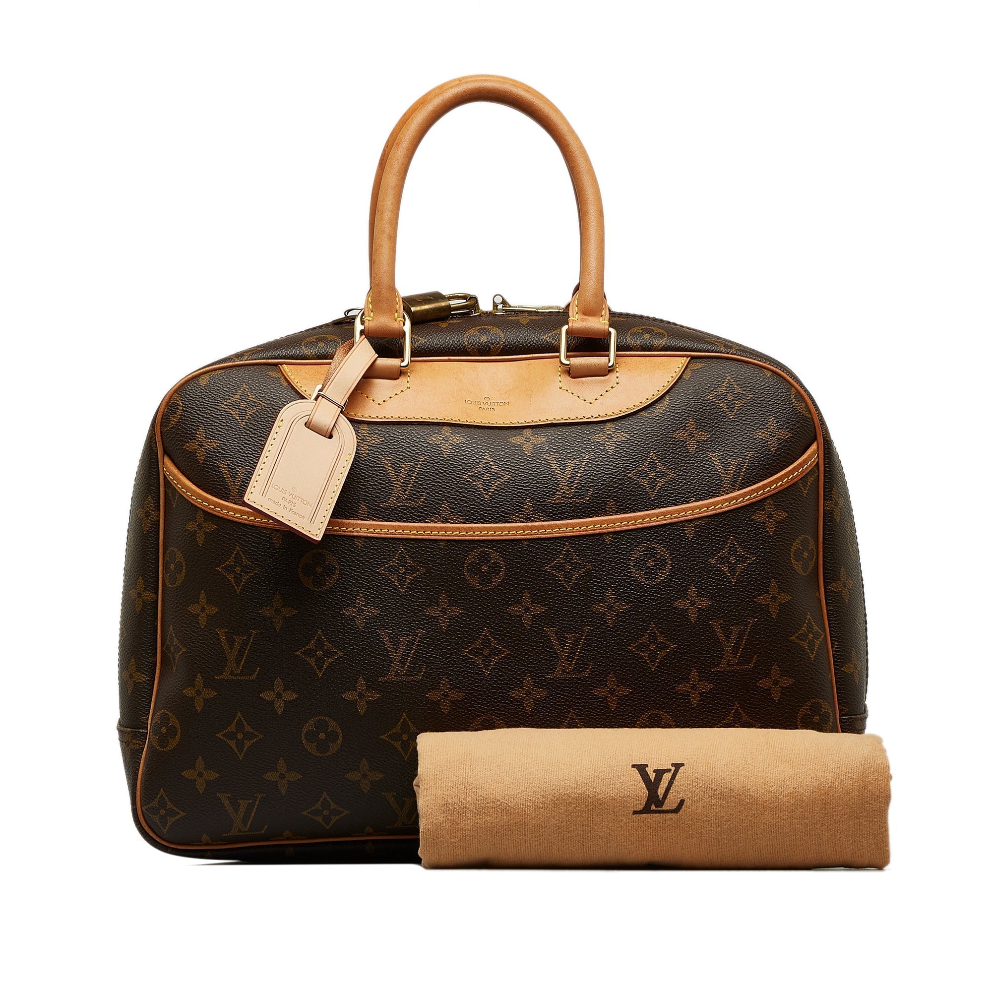 LOUIS VUITTON Monogram Deauville Handbag