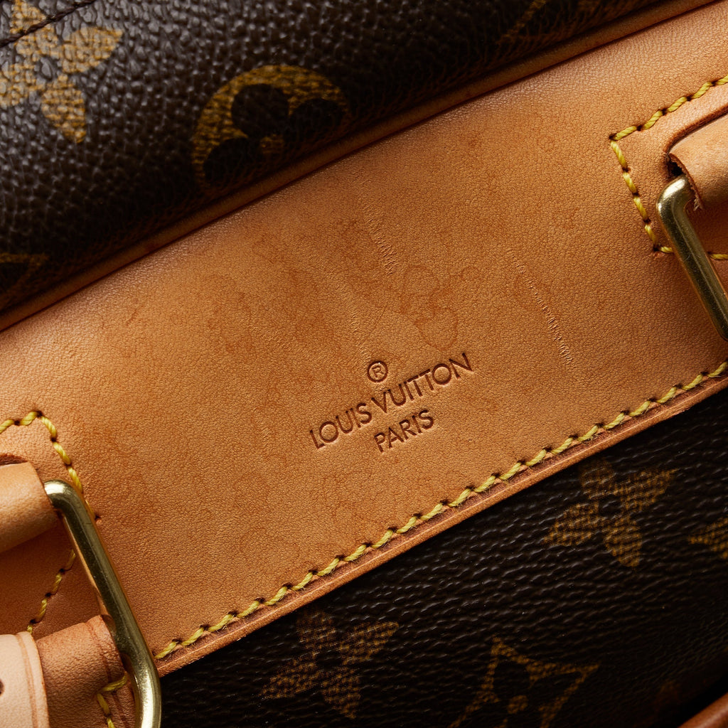 LOUIS VUITTON Monogram Deauville Handbag