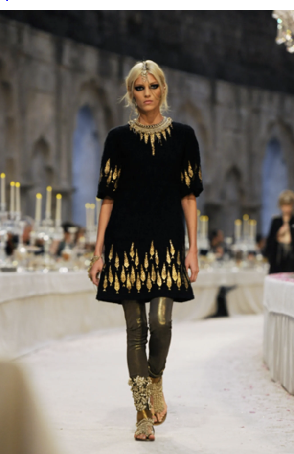 Chanel dress - L - M��tiers d'Art Paris - Bombay 2011/12