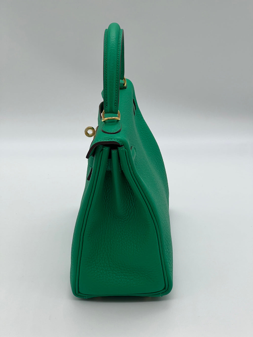 Hermes Kelly II 25 Retourne Veau Togo Perso Menthe