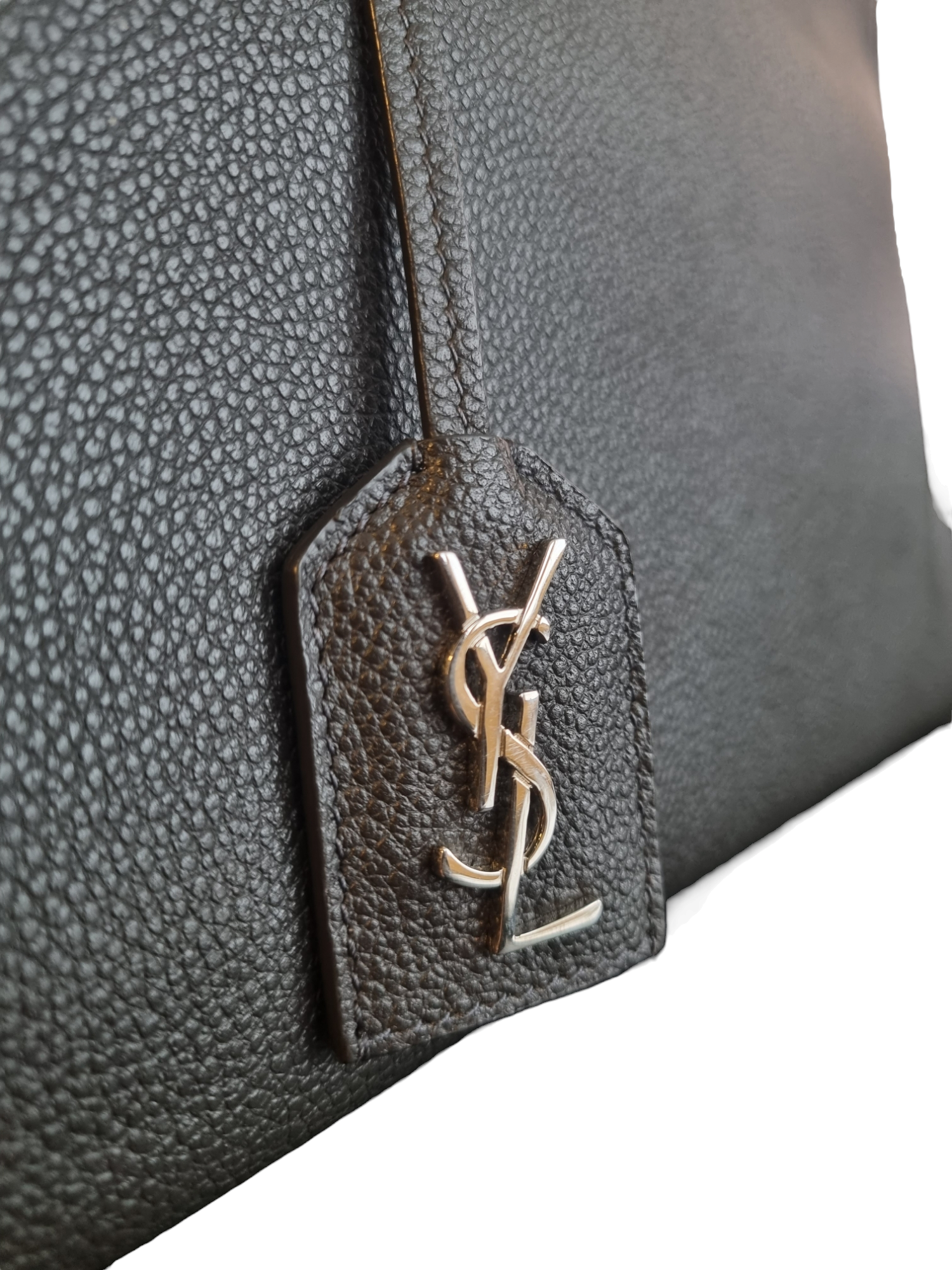 Saint Laurent Cabas Rive Gauche Leather Bag