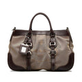 Prada Canapa Logo Satchel (SHG-kzH3WZ)