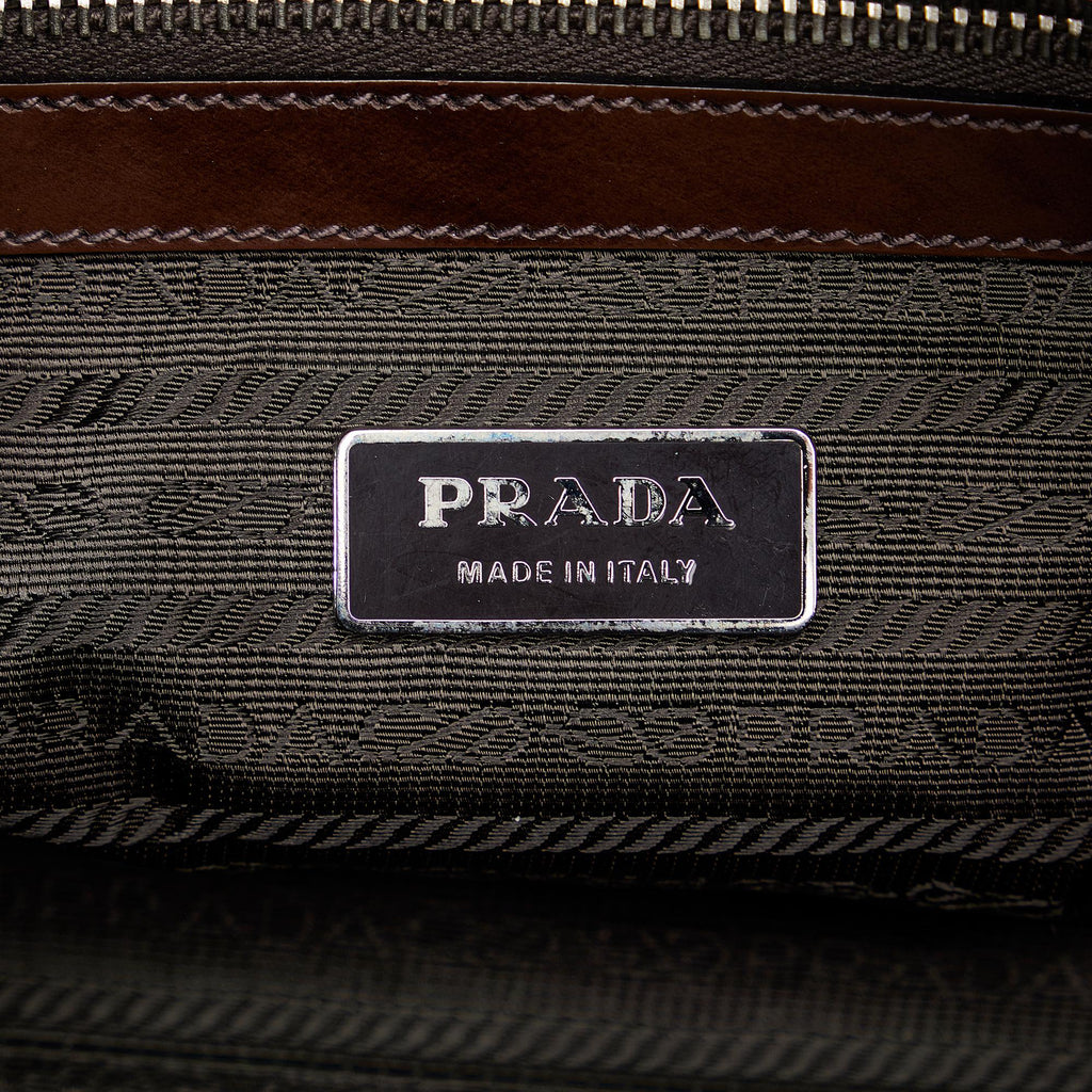 Prada Canapa Logo Tessuto Shoulder Bag (SHG-sE8RaJ)