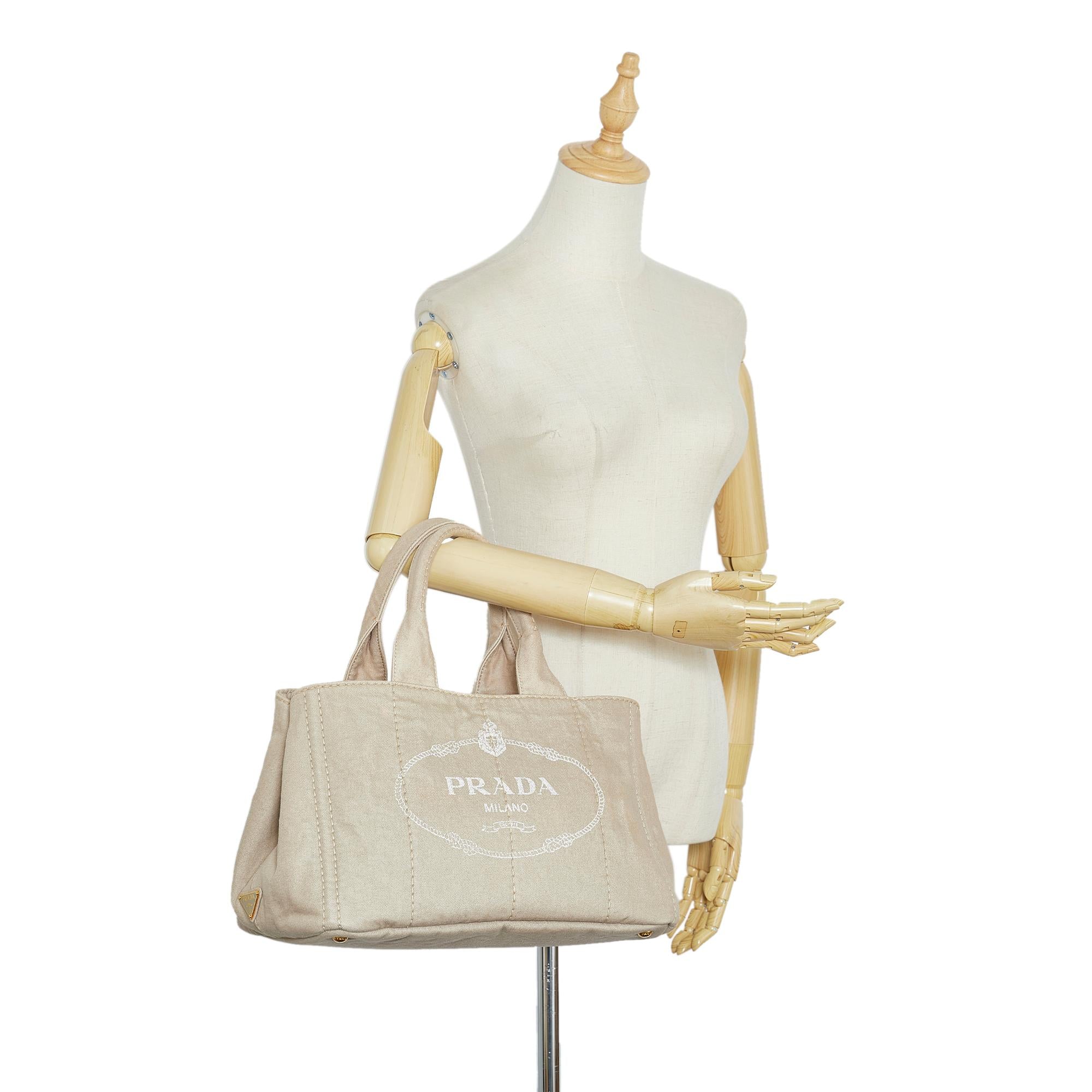 Prada Canapa Logo Tote (SHG-h7ROBb)
