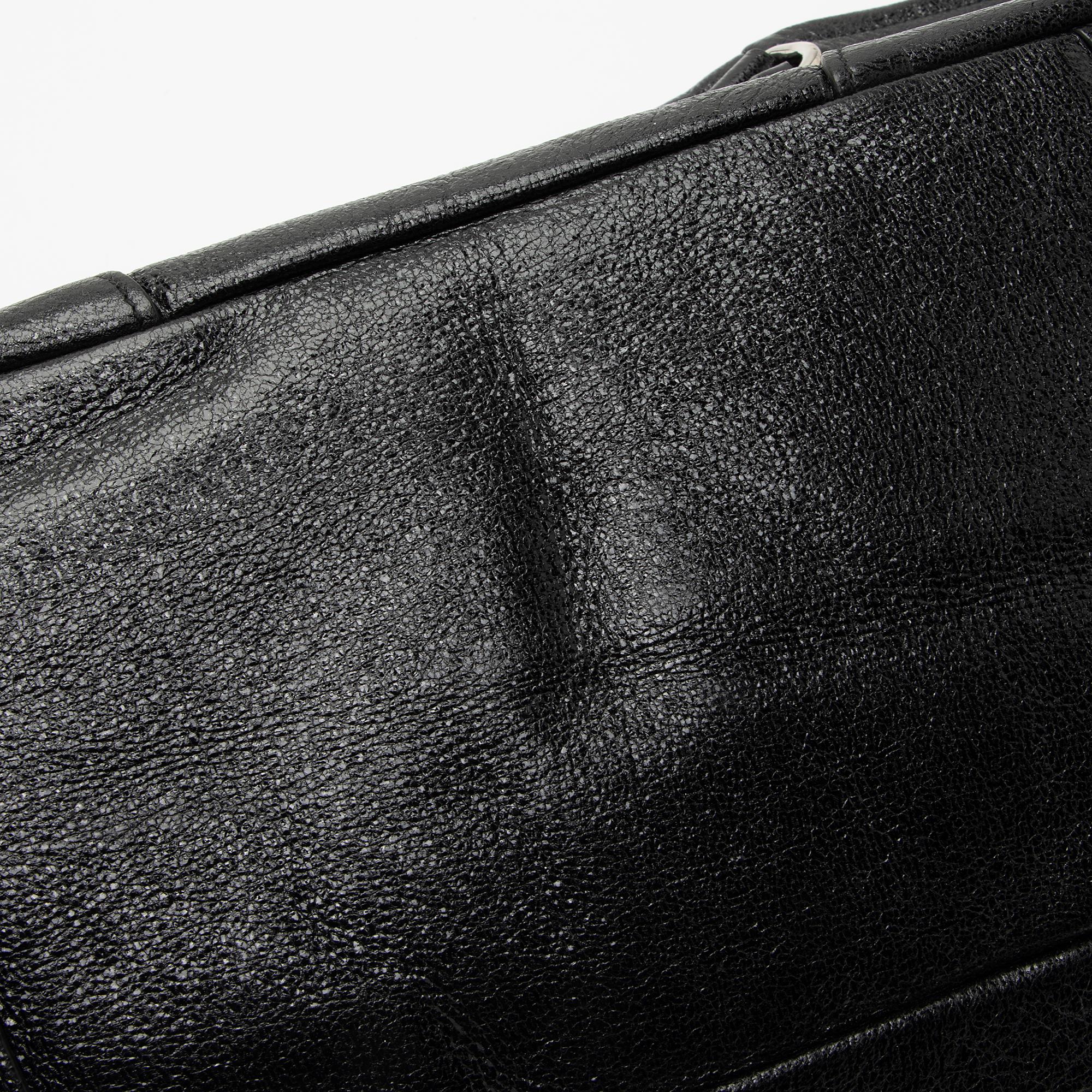 Prada Cervo Lux Chain Large Tote (SHF-D4mId9)