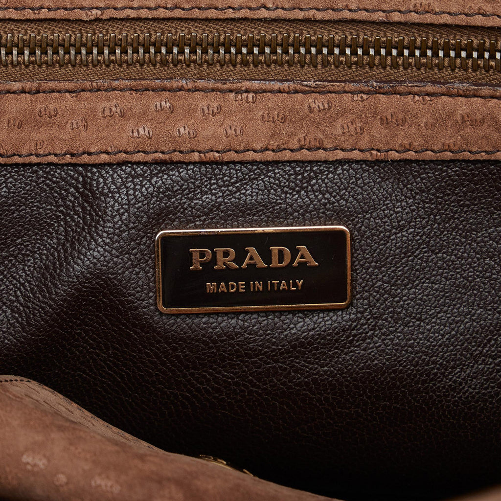 Prada Leather Shoulder Bag (SHG-gXfjd8)