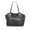 Prada Leather Tote Bag (SHG-17751)