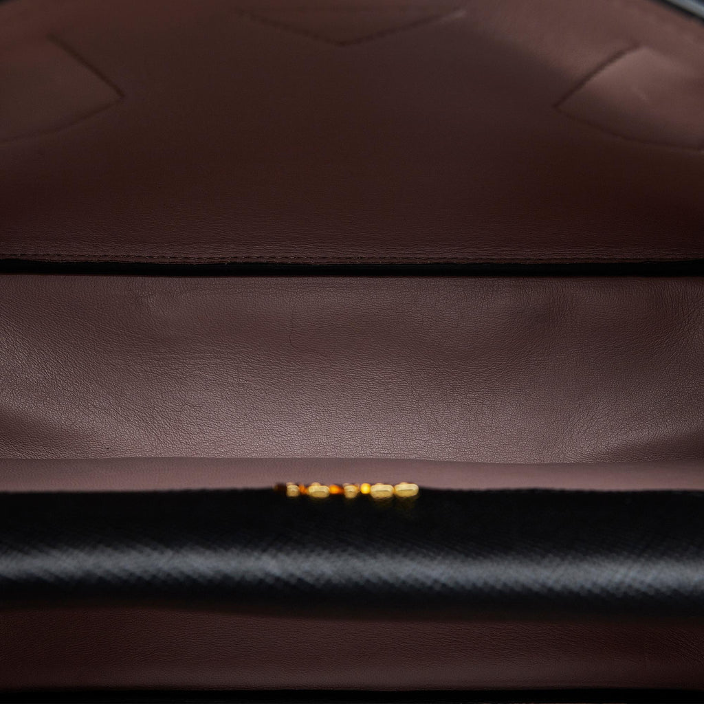 Prada Medium Saffiano Cuir Double Satchel (SHG-4OiFV8)