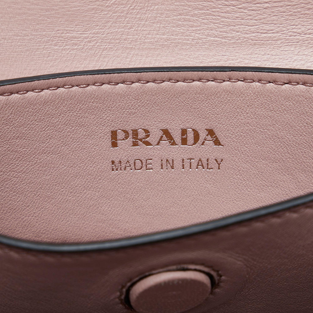 Prada Medium Saffiano Cuir Double Satchel (SHG-4OiFV8)