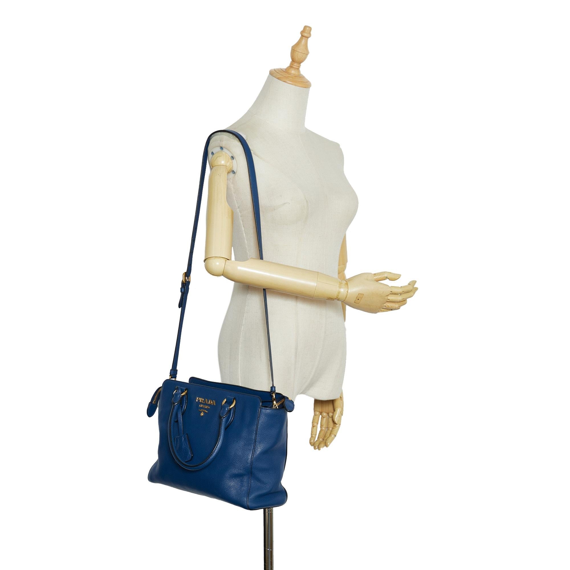 Prada Medium Vitello Phenix Satchel (SHG-gtpiNN)