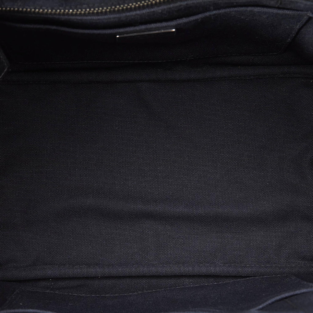 Prada Mini Canapa Convertible Canvas and Feather Tote (SHG-4ZHd0E)