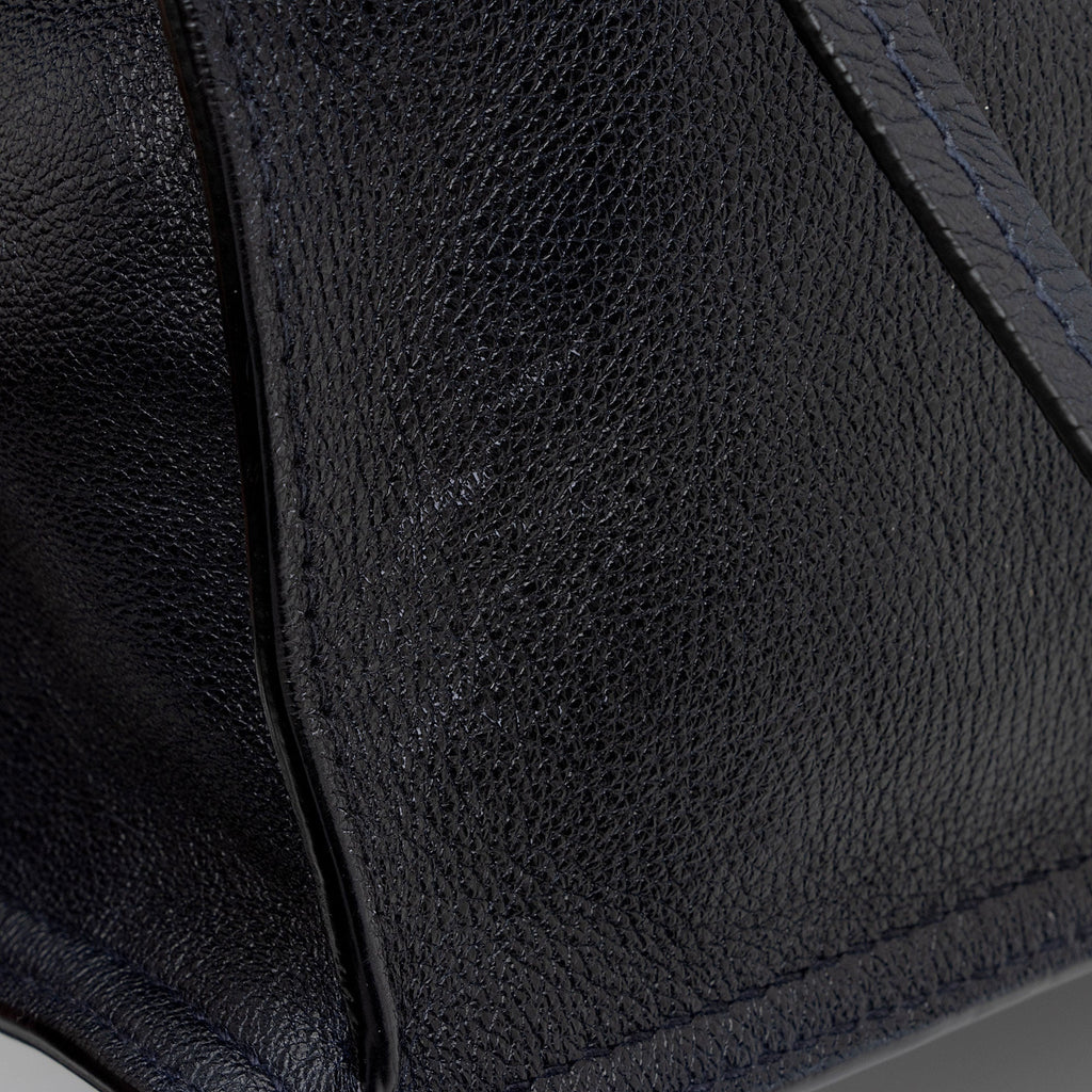 Prada Ombre Glace Calf Etiquette Flap Messenger Bag (SHF-JvIrDt)
