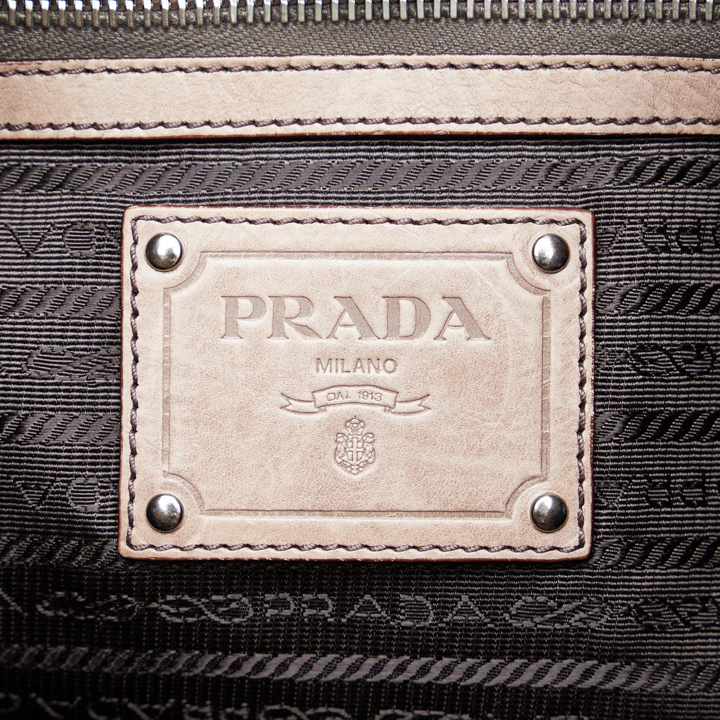 Prada Ombre Leather Tote (SHG-7ROBVv)