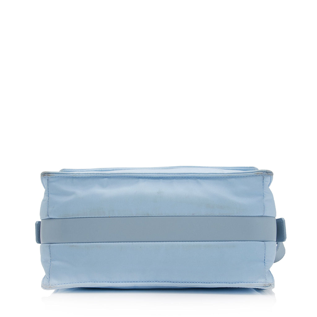 Prada Padded Re-Nylon Flap Small Shoulder Bag (SHF-m89dJB)