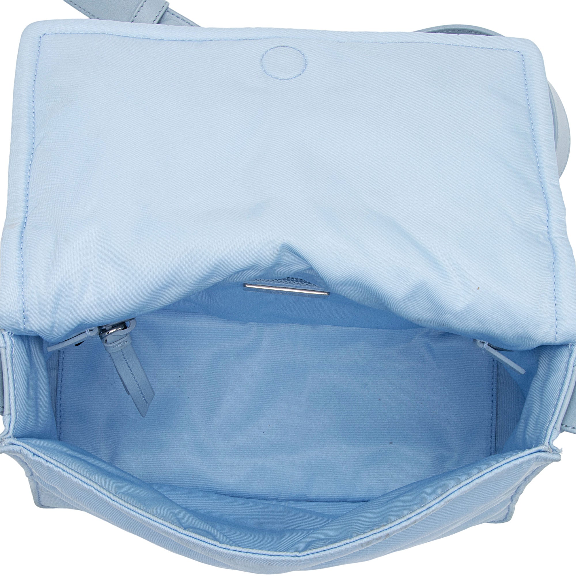 Prada Padded Re-Nylon Flap Small Shoulder Bag (SHF-m89dJB)