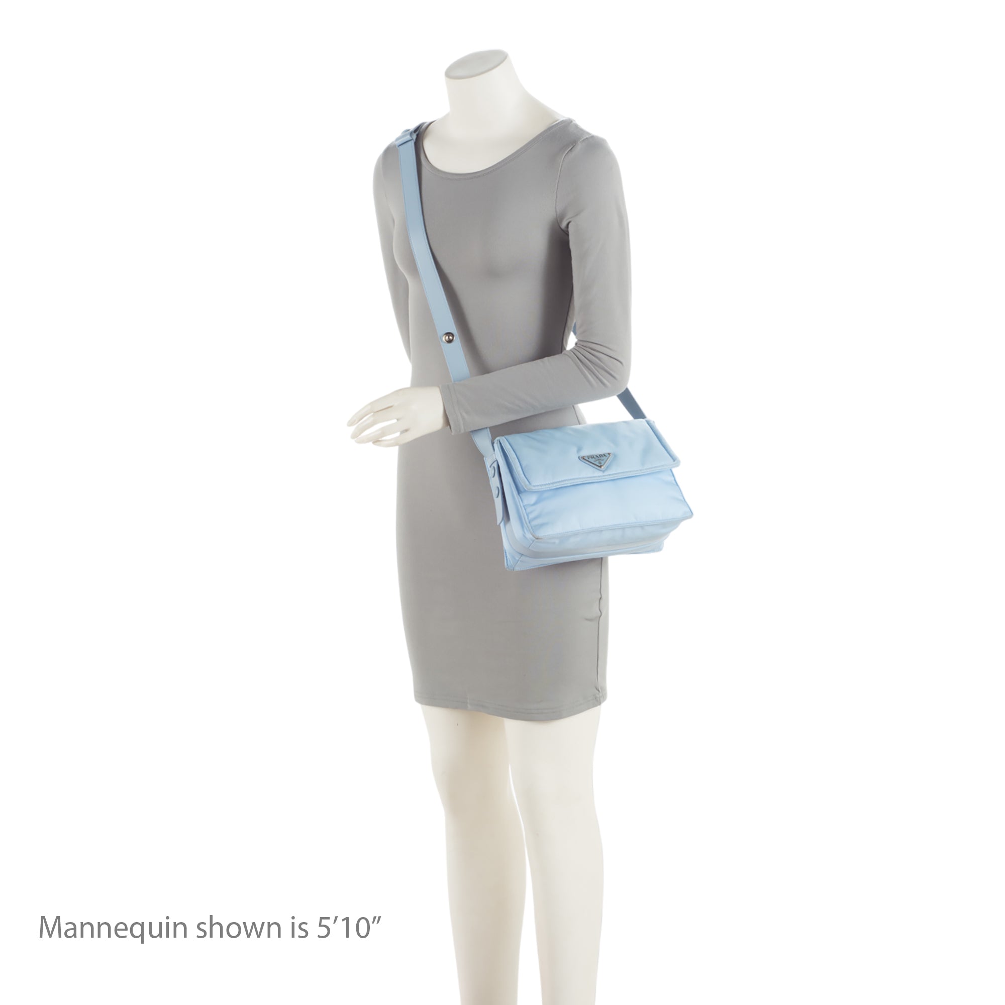 Prada Padded Re-Nylon Flap Small Shoulder Bag (SHF-m89dJB)