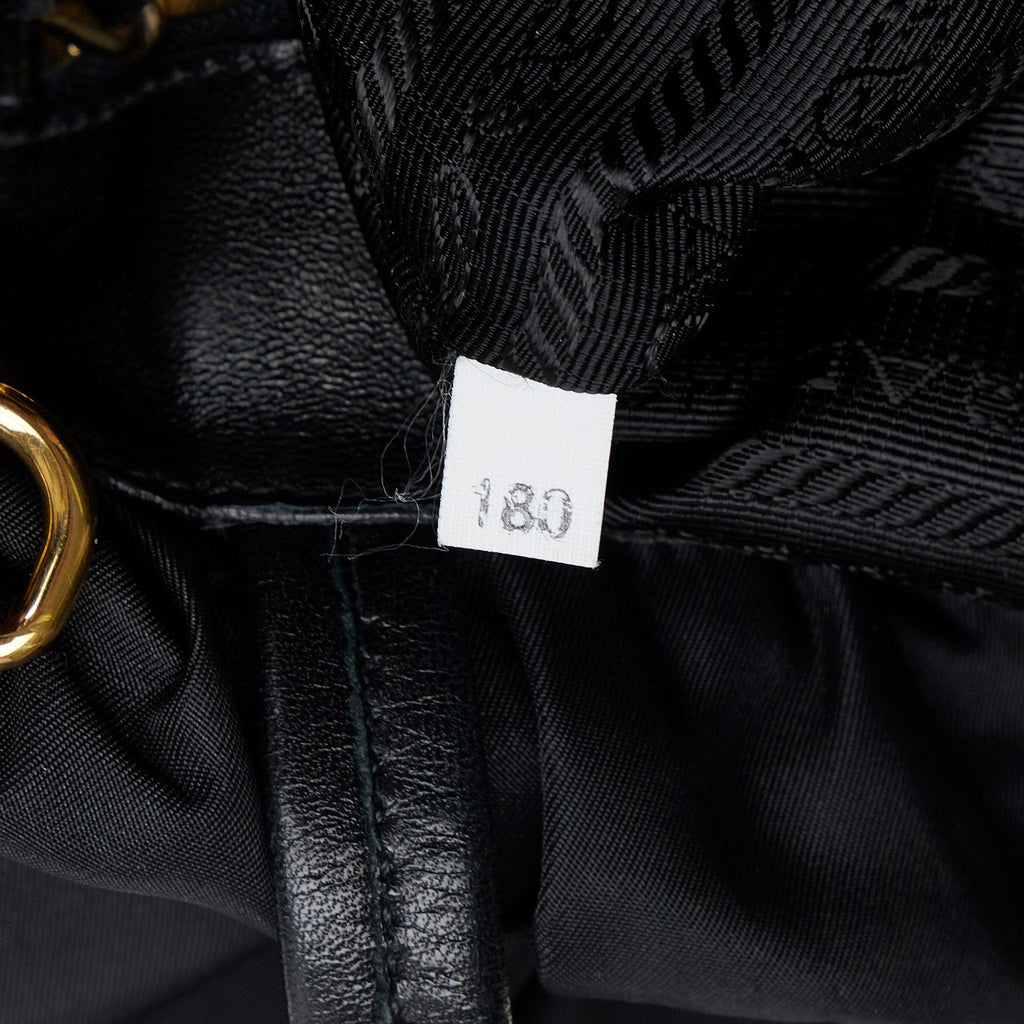 Prada Python Print Tessuto Bow Satchel (SHG-Vz1dPh)