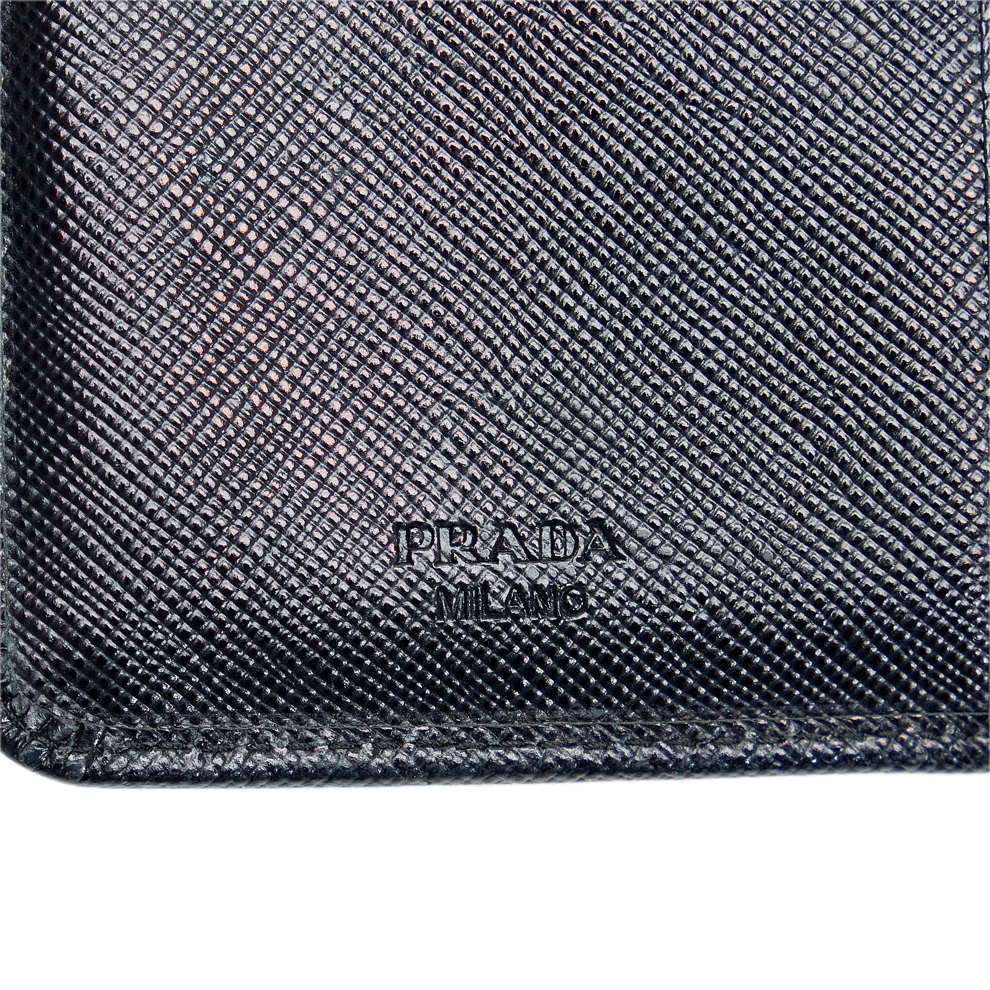 Prada Saffiano Bi-fold Wallet (SHG-0fcwUT)