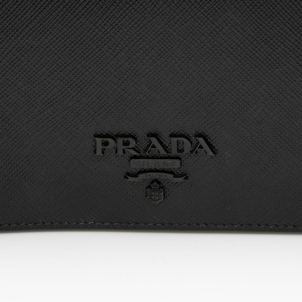 Prada Saffiano Continental Wallet on Chain Bag (SHF-kBg0Ps)