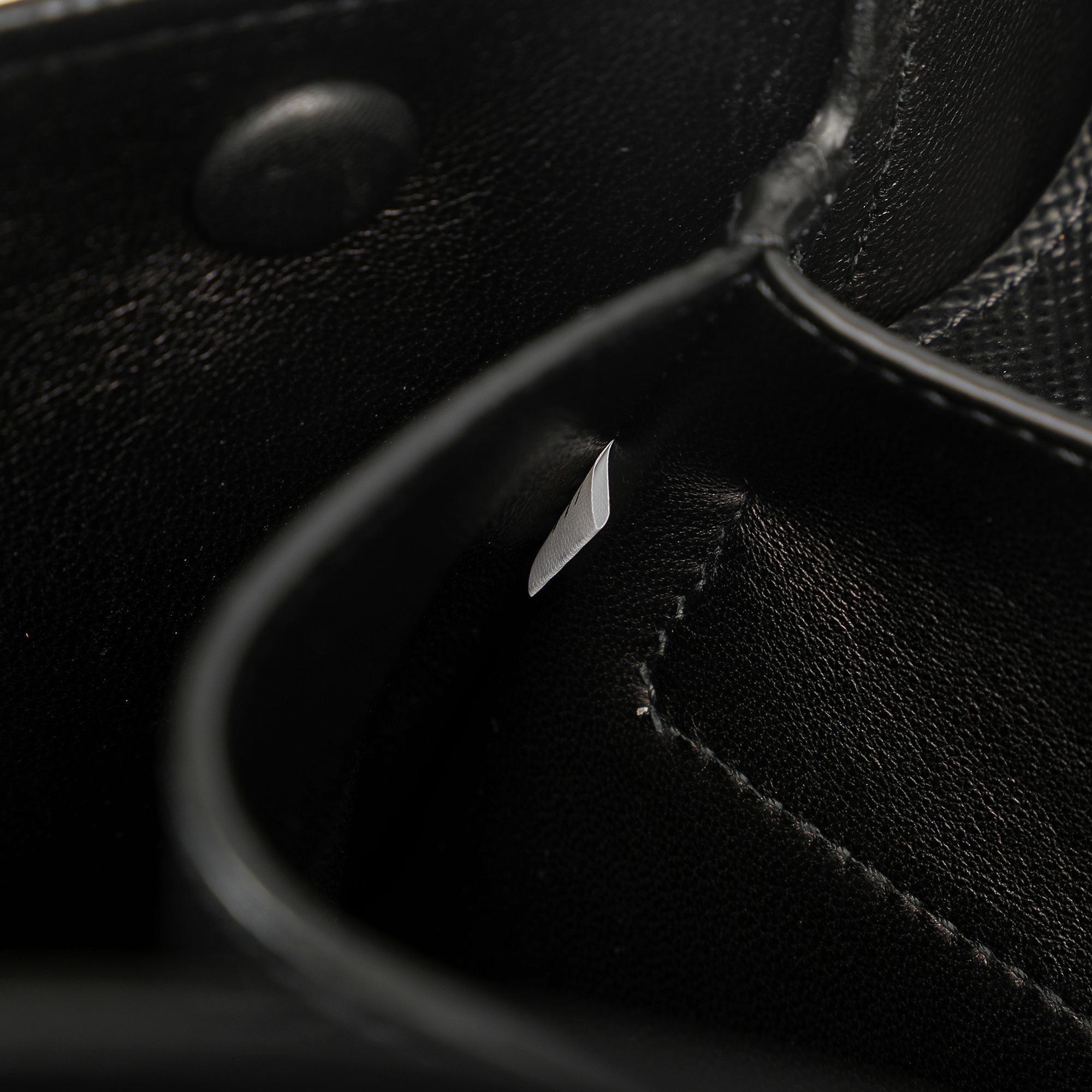 Prada Saffiano Double Turnlock Satchel (SHG-YAGoX0)