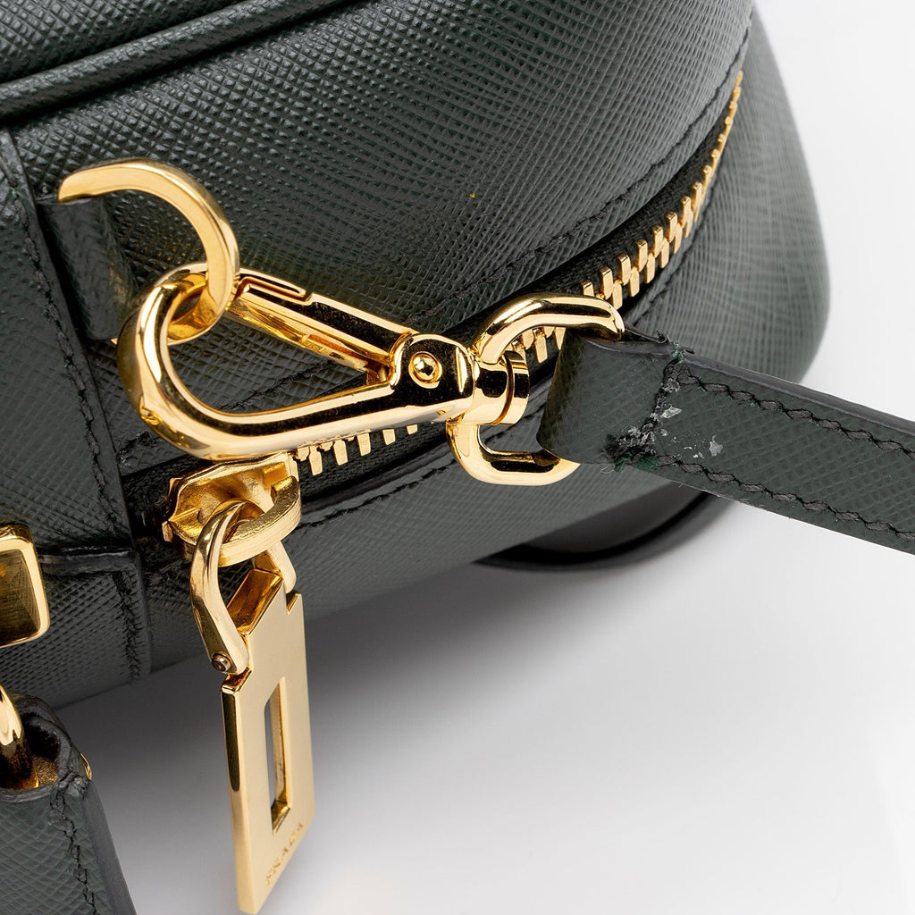 Prada Saffiano Lux Medium Satchel (SHF-EklQMj)