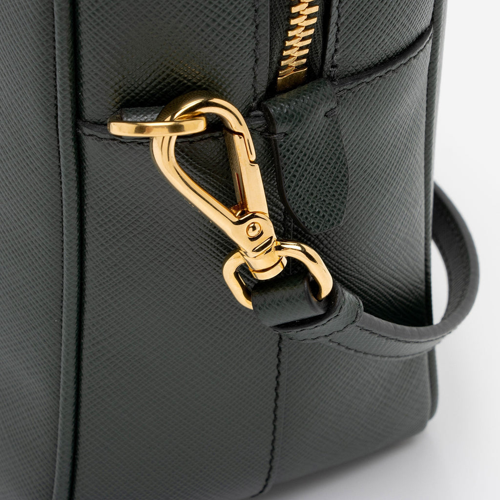 Prada Saffiano Lux Medium Satchel (SHF-EklQMj)