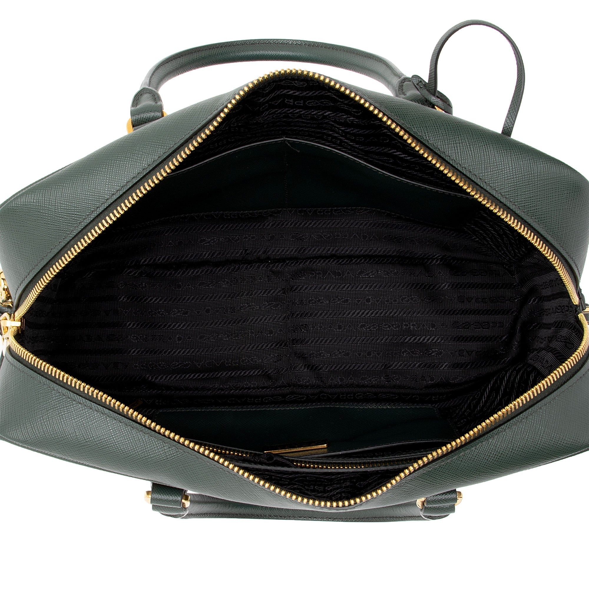 Prada Saffiano Lux Medium Satchel (SHF-EklQMj)