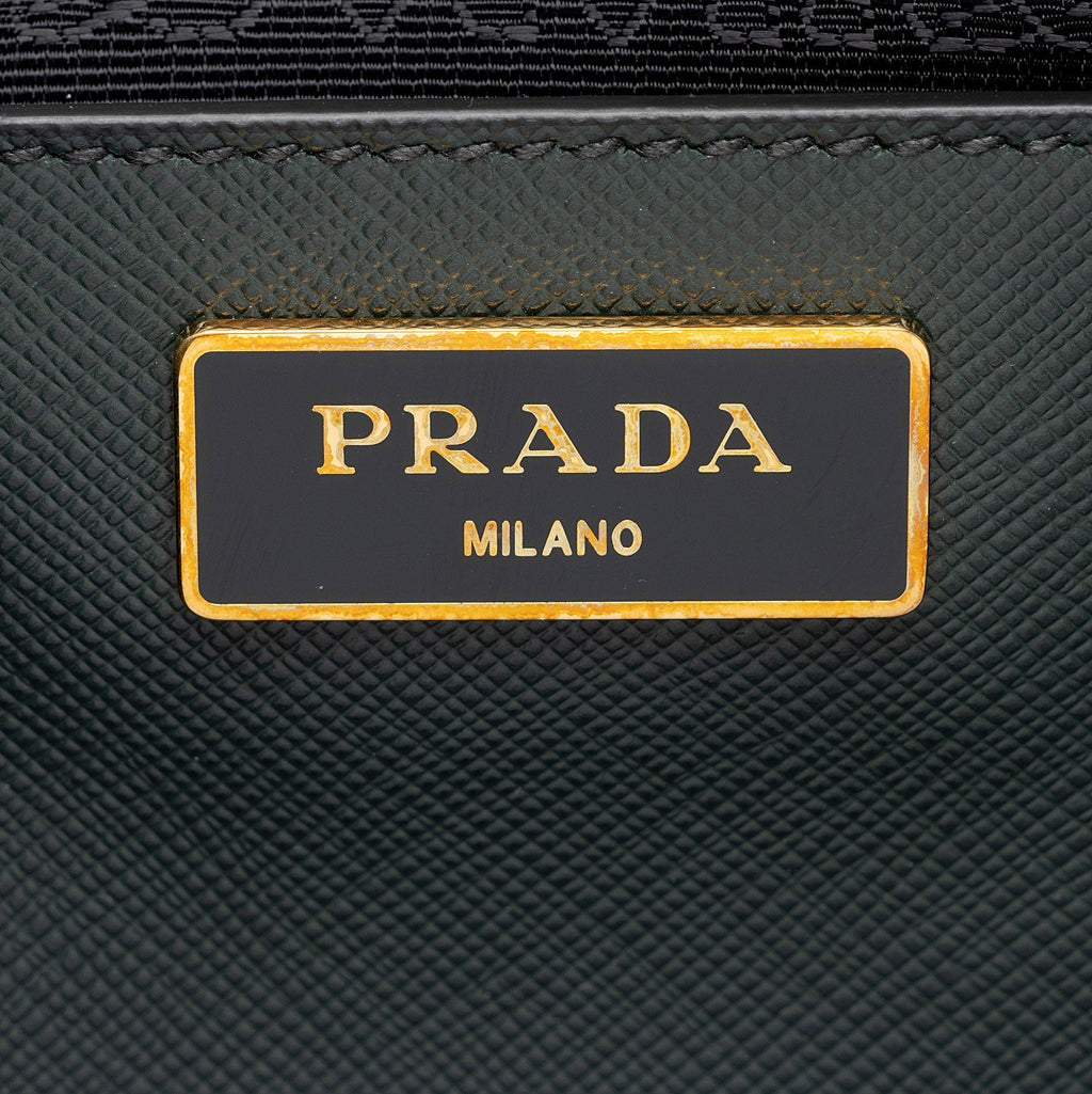 Prada Saffiano Lux Medium Satchel (SHF-EklQMj)