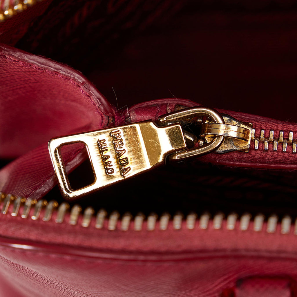 Prada Saffiano Lux Promenade Satchel (SHG-gst9st)