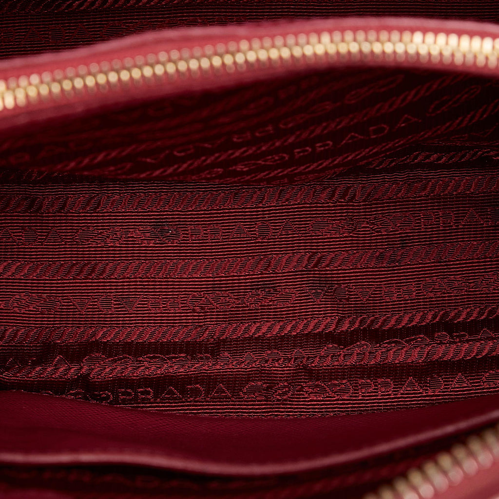 Prada Saffiano Lux Promenade Satchel (SHG-gst9st)