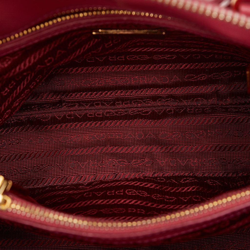 Prada Saffiano Lux Promenade Satchel (SHG-gst9st)