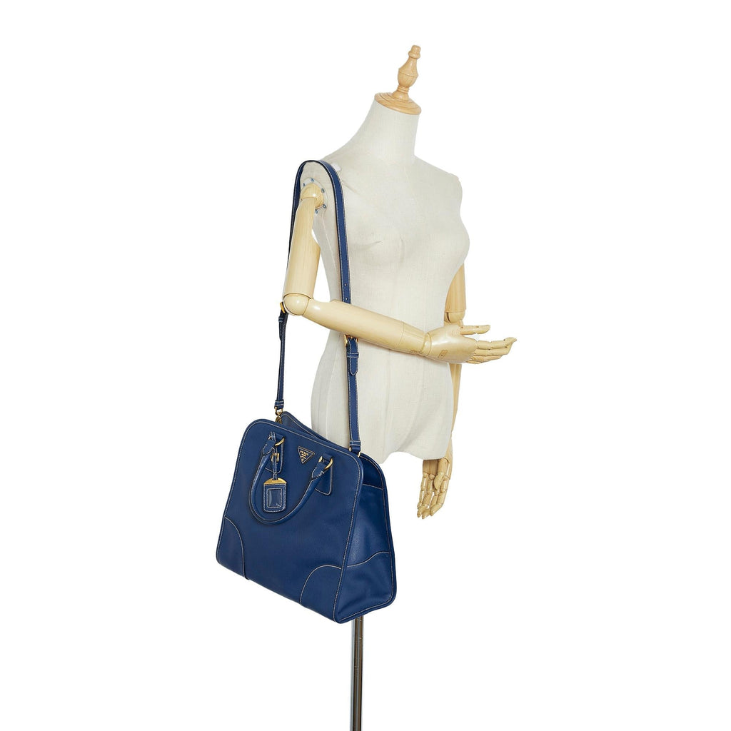 Prada Saffiano Lux Satchel (SHG-llkERV)