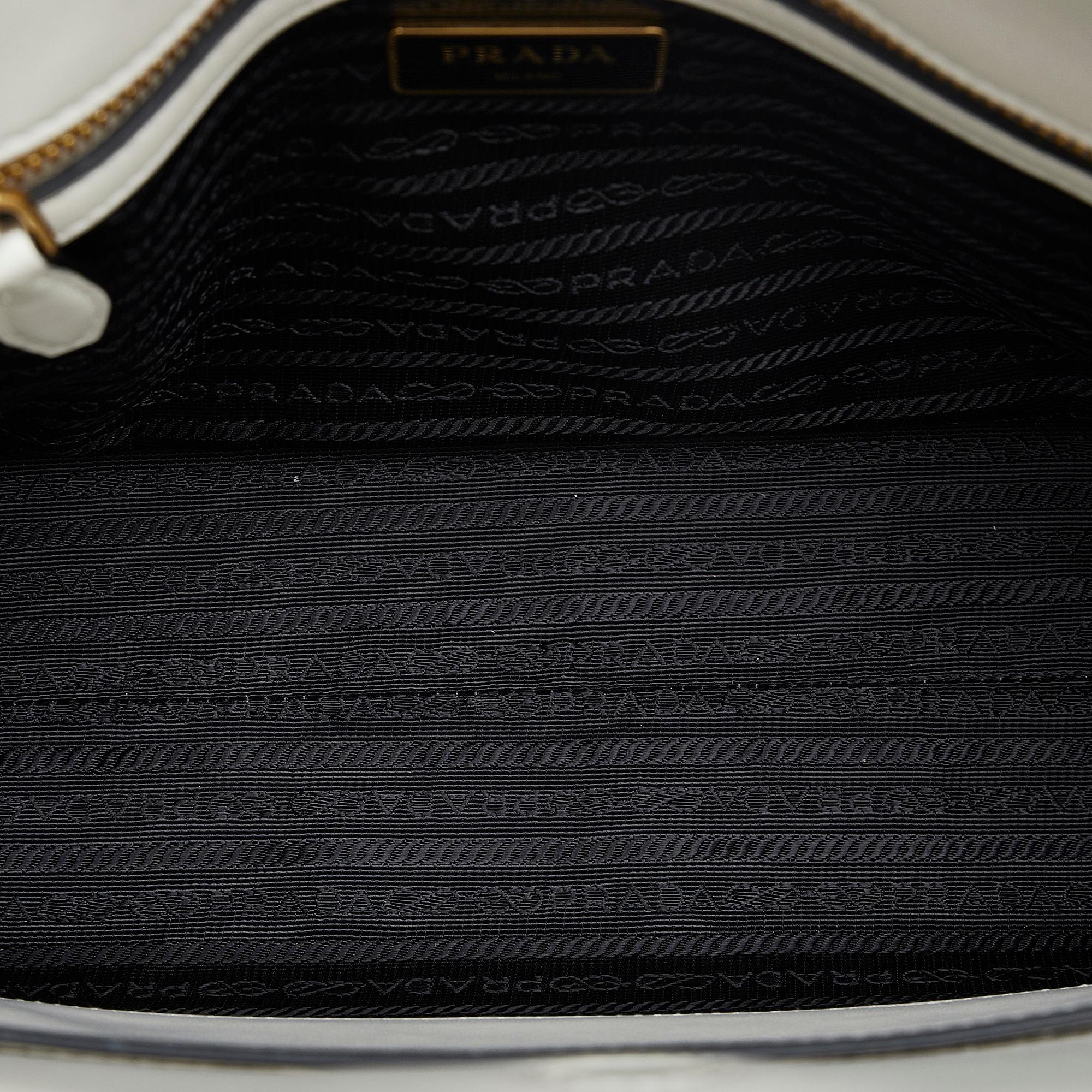 Prada Saffiano and Soft Calf Satchel (SHG-WmkMwI)