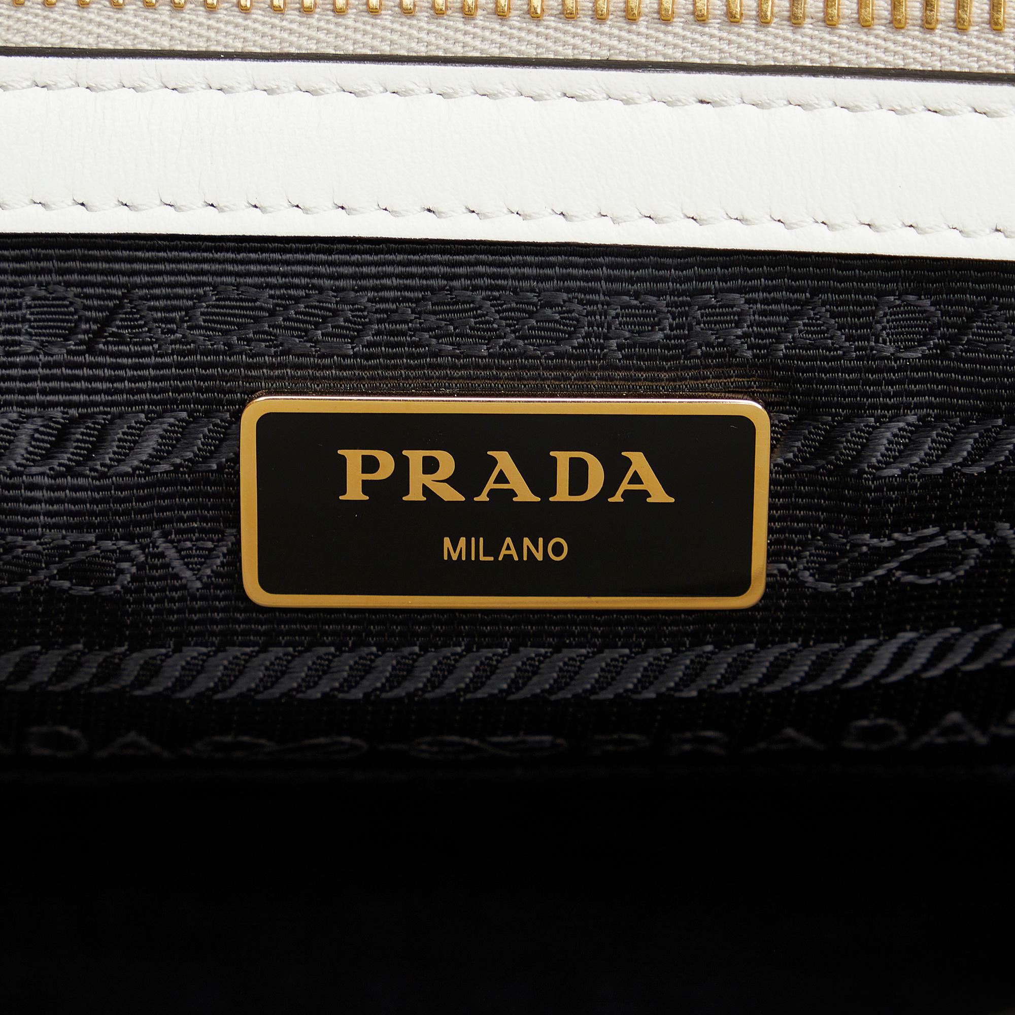 Prada Saffiano and Soft Calf Satchel (SHG-WmkMwI)