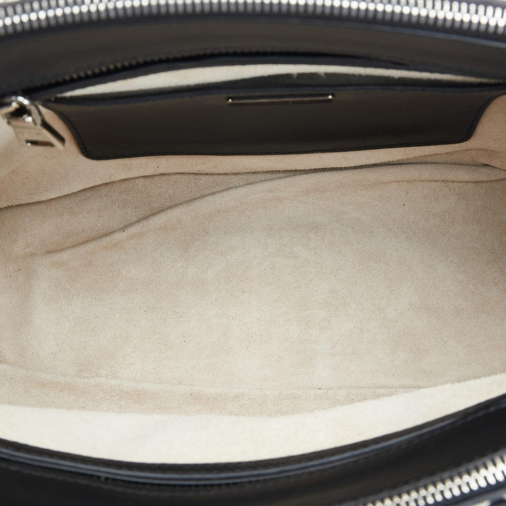 Prada Small City Calf Hand Stitched Galleria Double Zip (SHG-Tte58w)