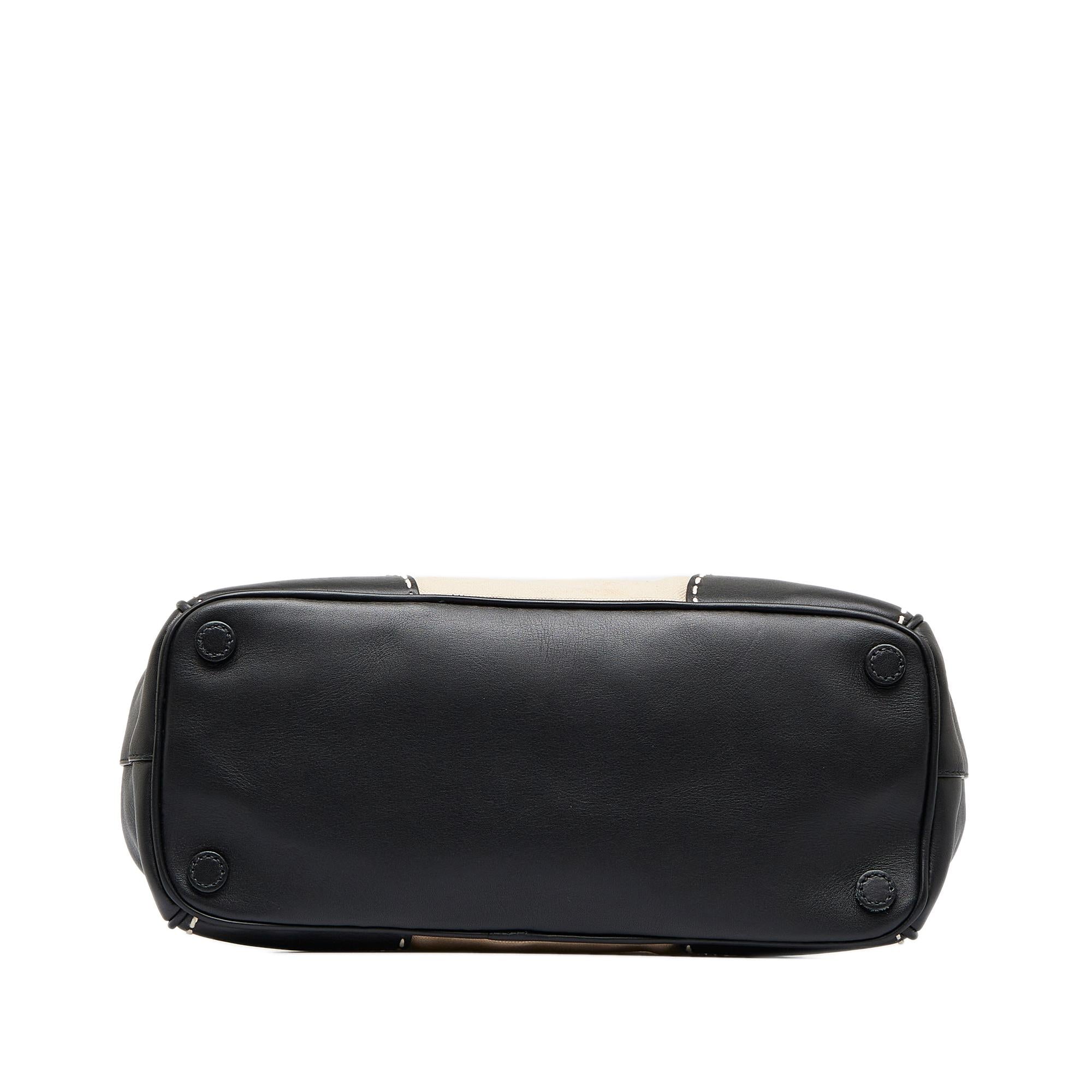 Prada Small City Calf Hand Stitched Galleria Double Zip (SHG-8e9XNd)