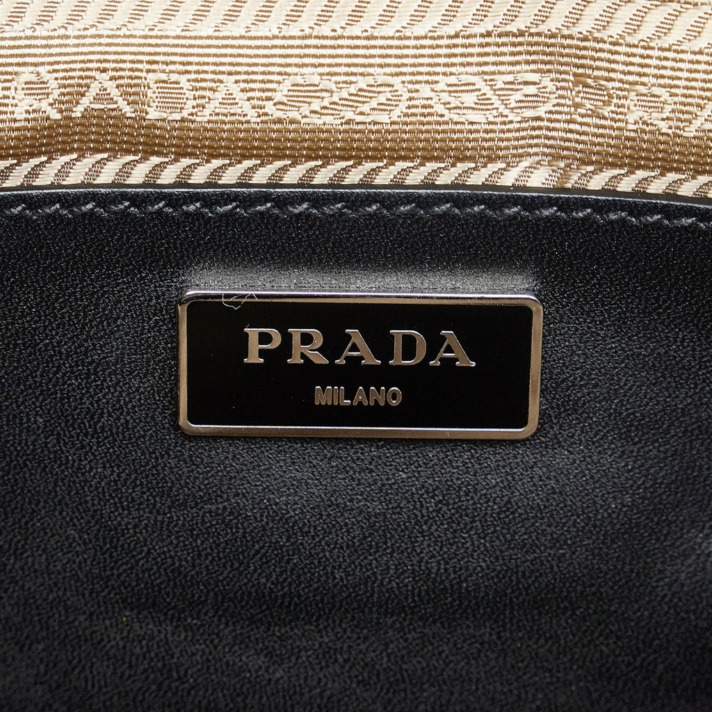 Prada Small City Calf Hand Stitched Galleria Double Zip (SHG-8e9XNd)