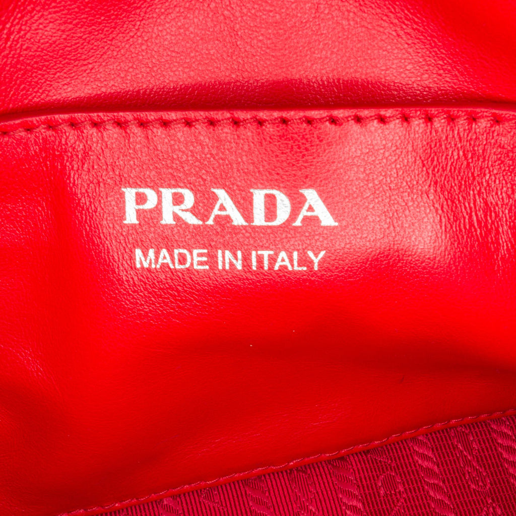 Prada Soft Calf Impunture Diagramme Waist Bag (SHG-KIhUla)