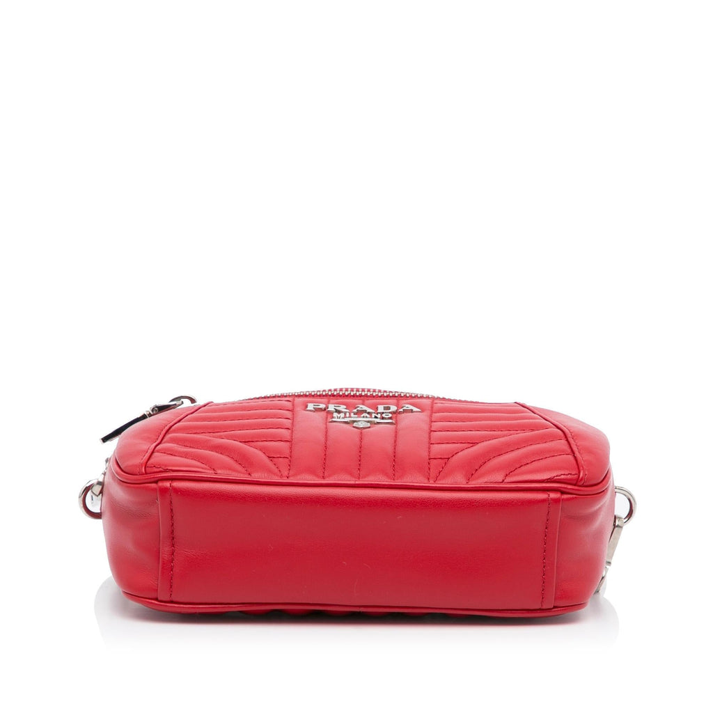 Prada Soft Calf Impunture Diagramme Waist Bag (SHG-KIhUla)
