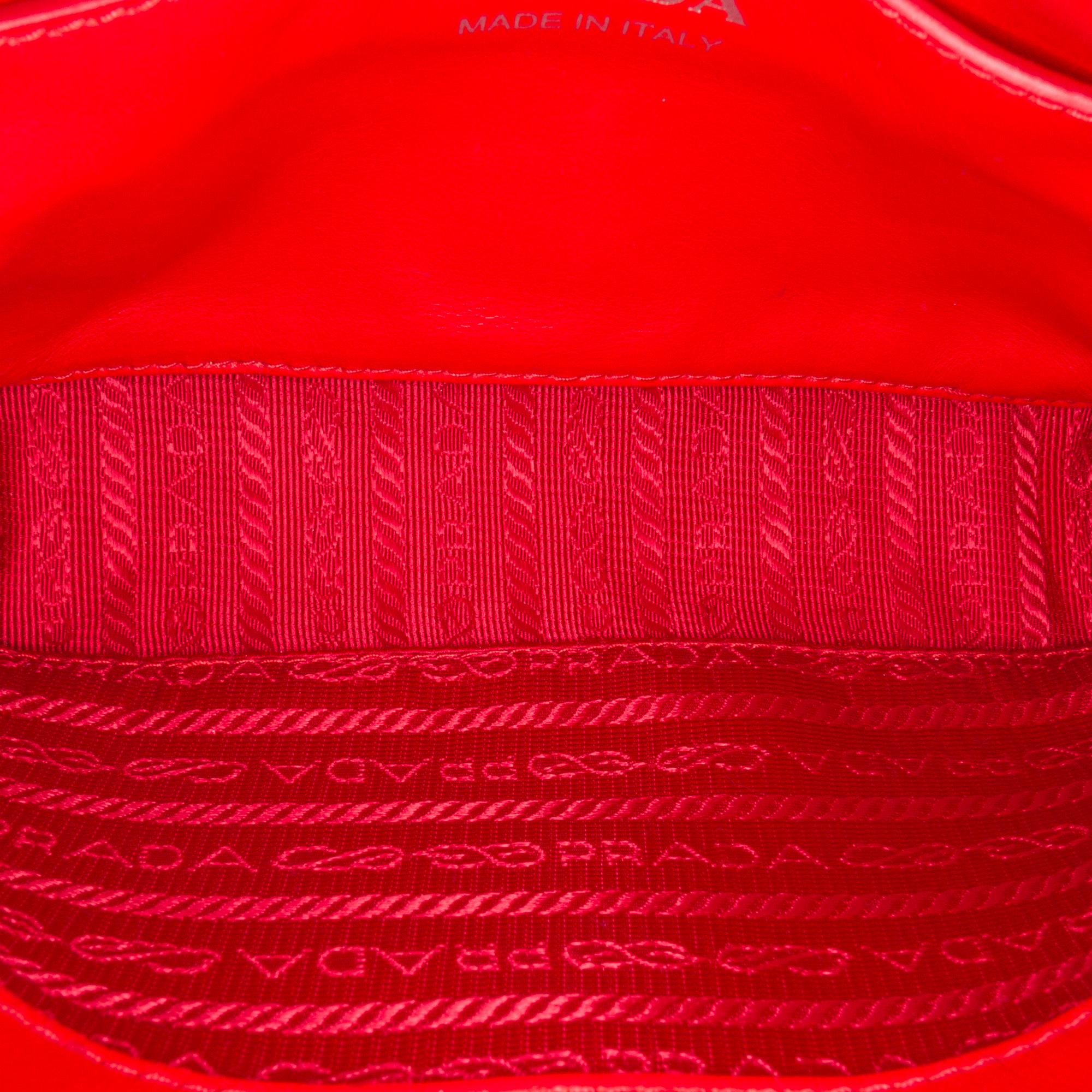 Prada Soft Calf Impunture Diagramme Waist Bag (SHG-KIhUla)