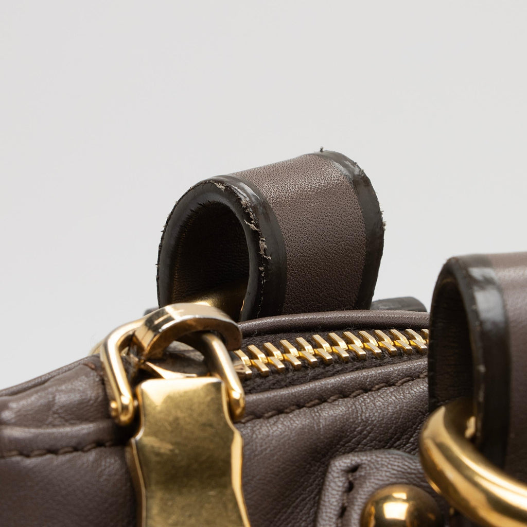 Prada Soft Calf Sacca 2 Manici Medium Satchel (SHF-IrfhQZ)