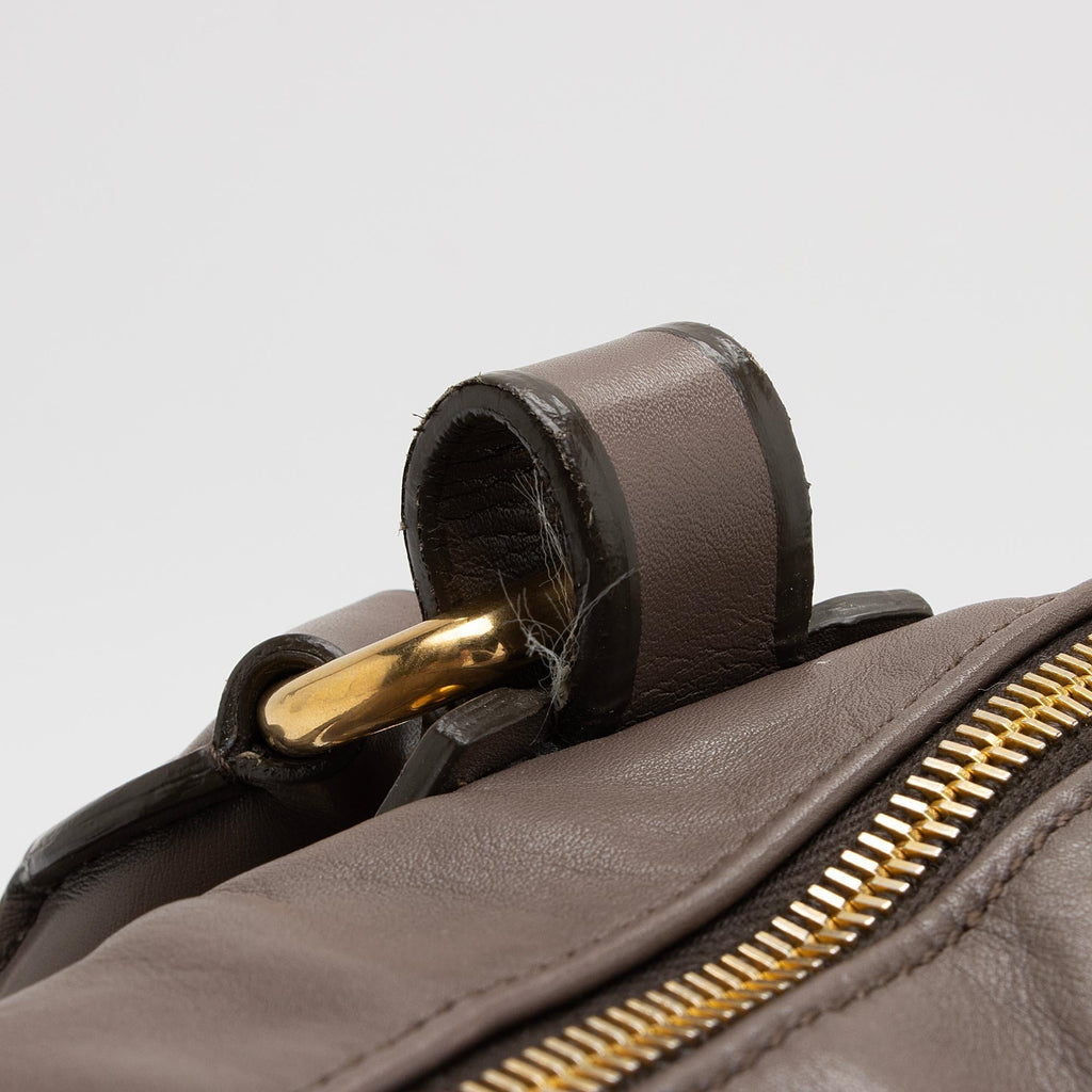 Prada Soft Calf Sacca 2 Manici Medium Satchel (SHF-IrfhQZ)