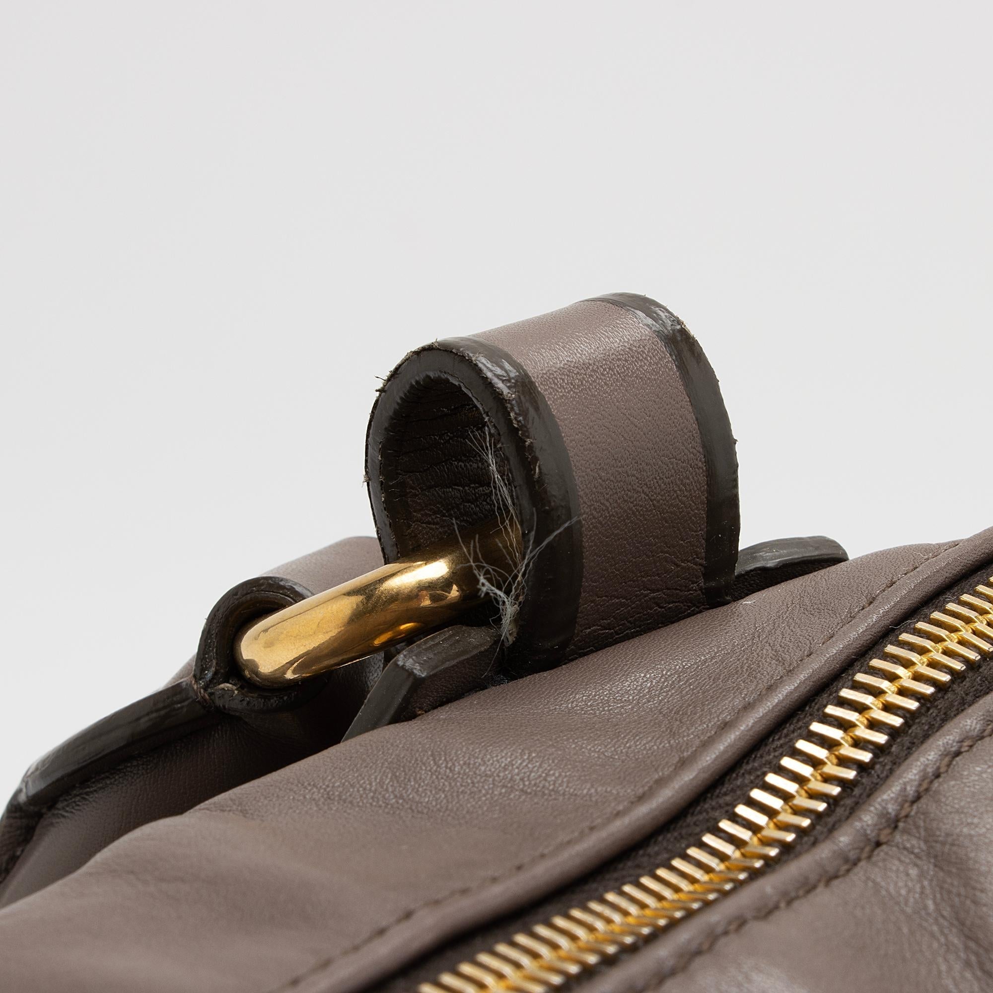 Prada Soft Calf Sacca 2 Manici Medium Satchel (SHF-IrfhQZ)