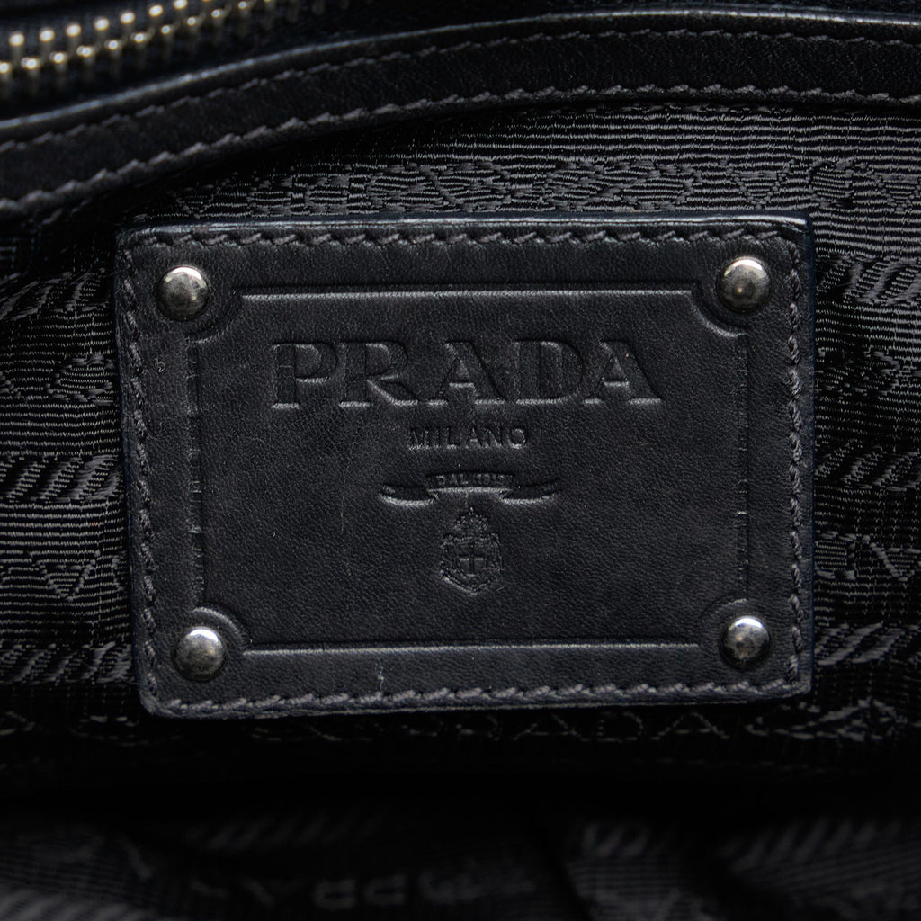 Prada Soft Calf Side Pocket Shoulder Bag (SHG-ZwCuzX)