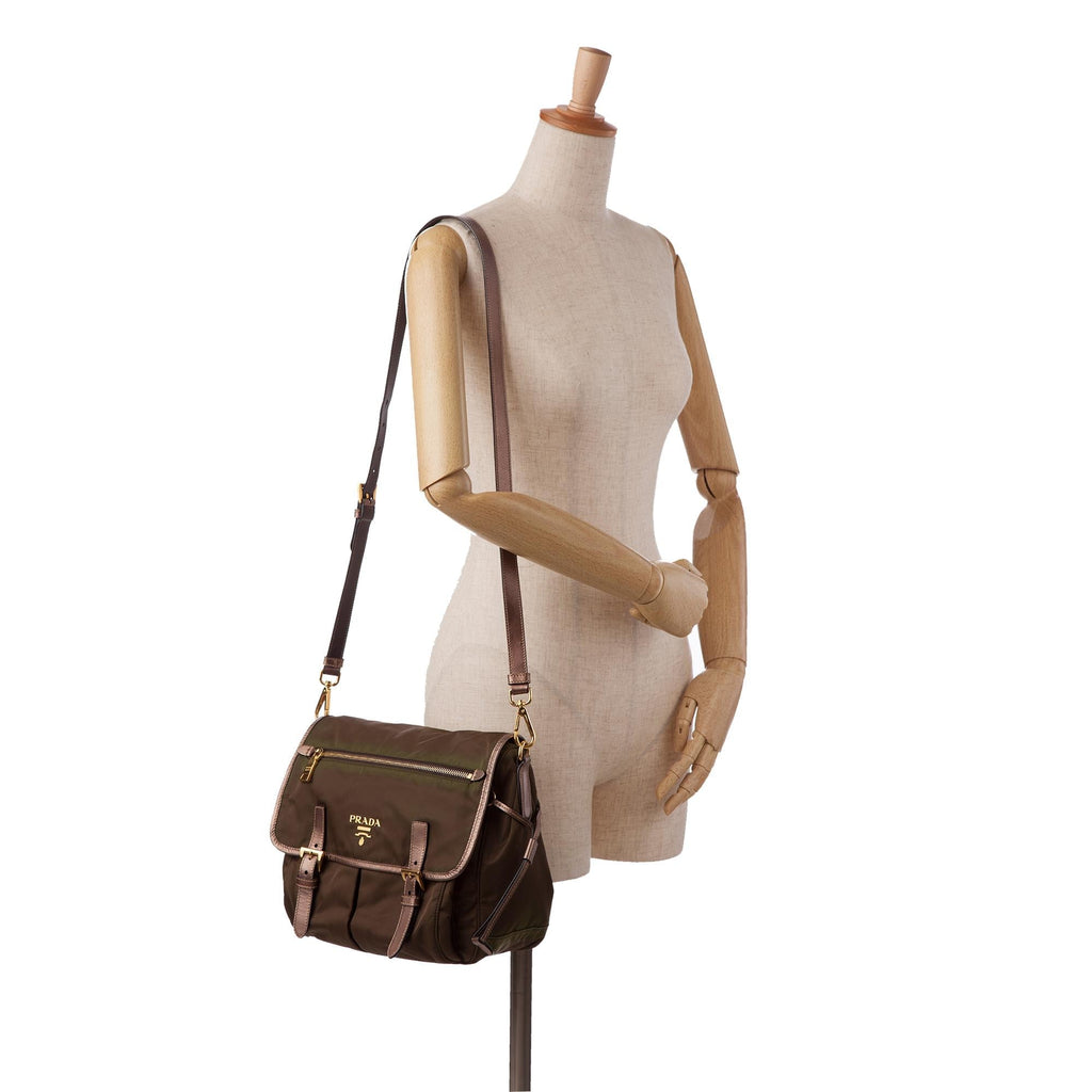 Prada Tessuto Crossbody (SHG-eJ2oS5)
