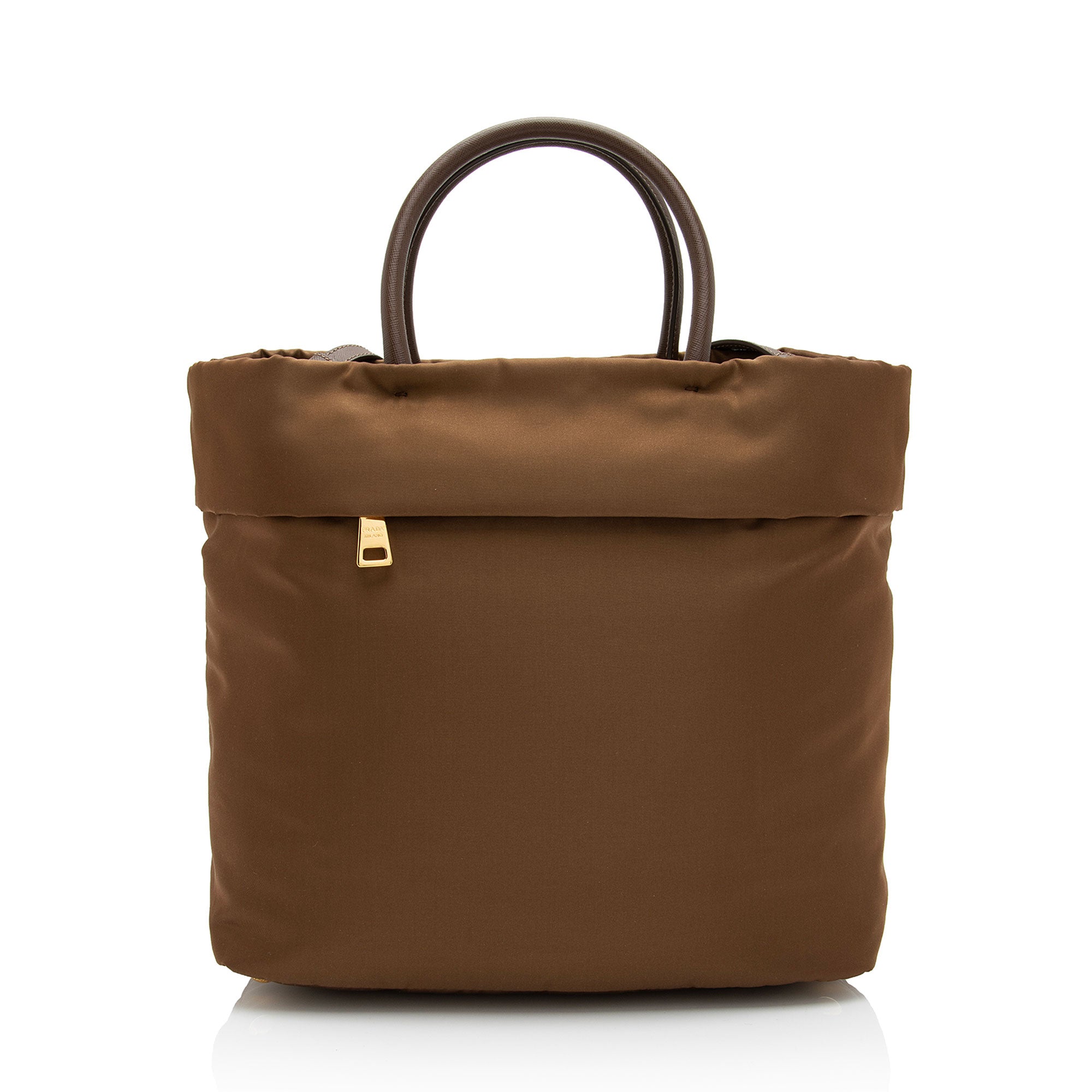 Prada Tessuto Front Pocket Medium Convertible Tote (SHF-OhHlpV)